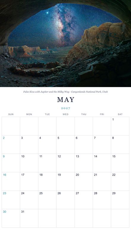 May: False Kiva with Jupiter and the Milky Way