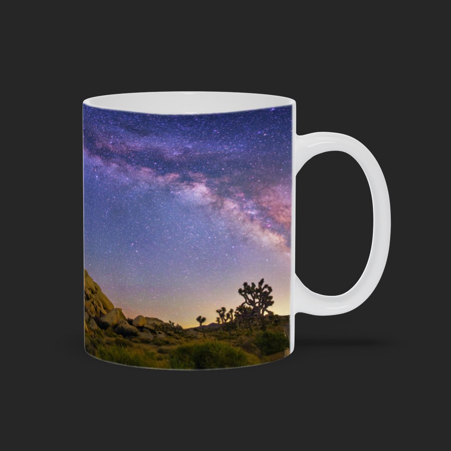 Milky Way Arch over Cap Rock Mug