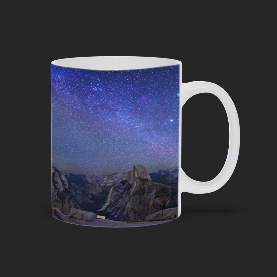 Winter Milky Way Arch from Glacier Point Mug
