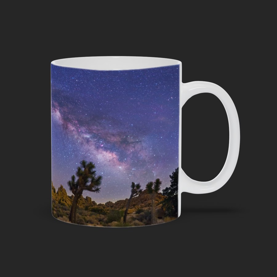 Milky Way over Hidden Valley Mug