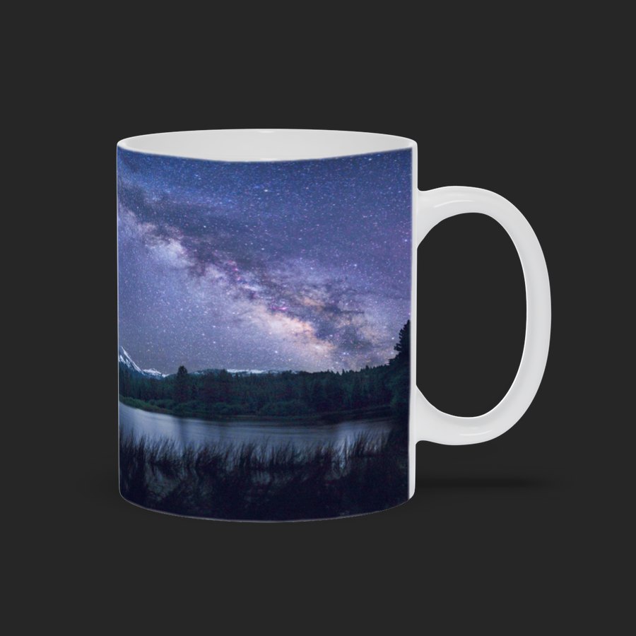 Milky Way over Manzanita Lake Mug
