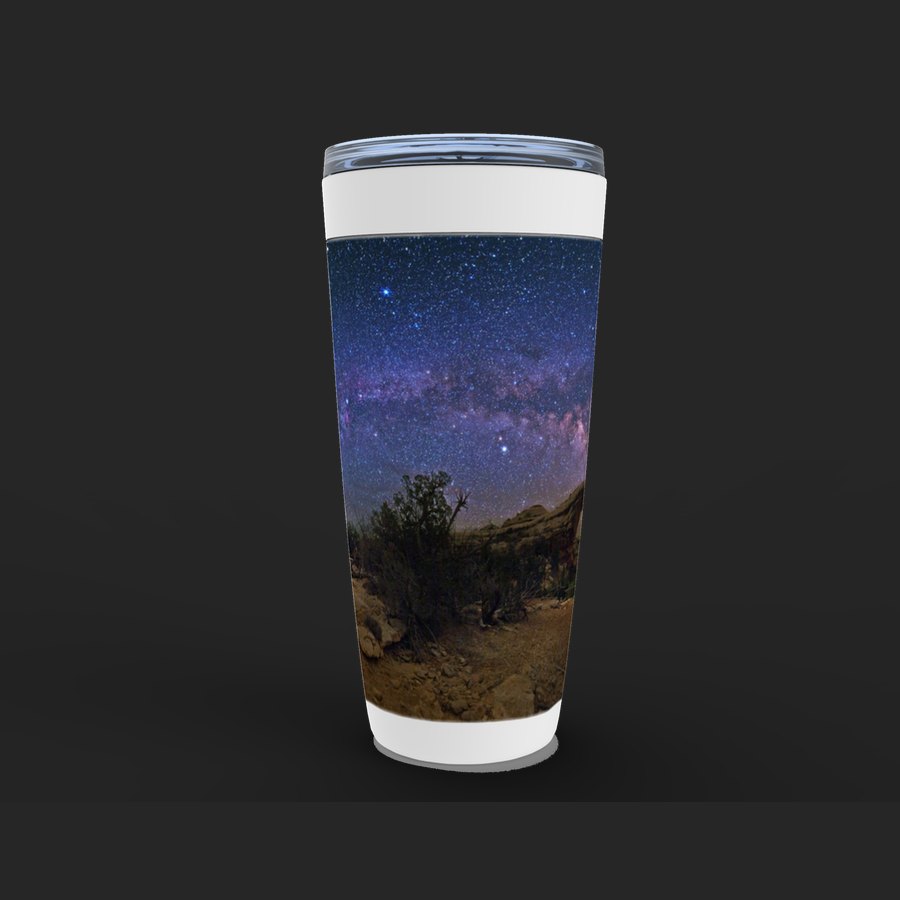 Milky Way Arch over Owachomo Bridge Tumbler