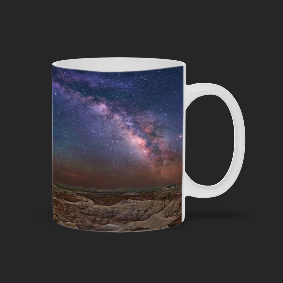 Milky Way Arch over the Painted Desert Mug