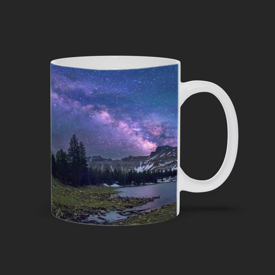 Milky Way Arch over Stella Lake Mug