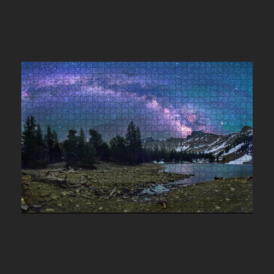 Milky Way over Stella Lake Puzzle