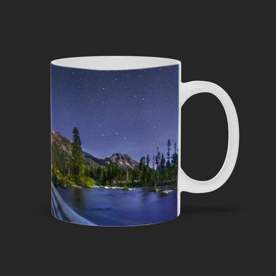 Milky Way from the String Lake Bridge Mug