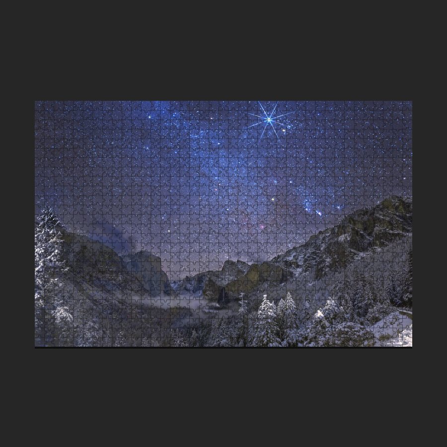 Yosemite on Christmas Night Puzzle